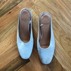 Zara Suede Mules